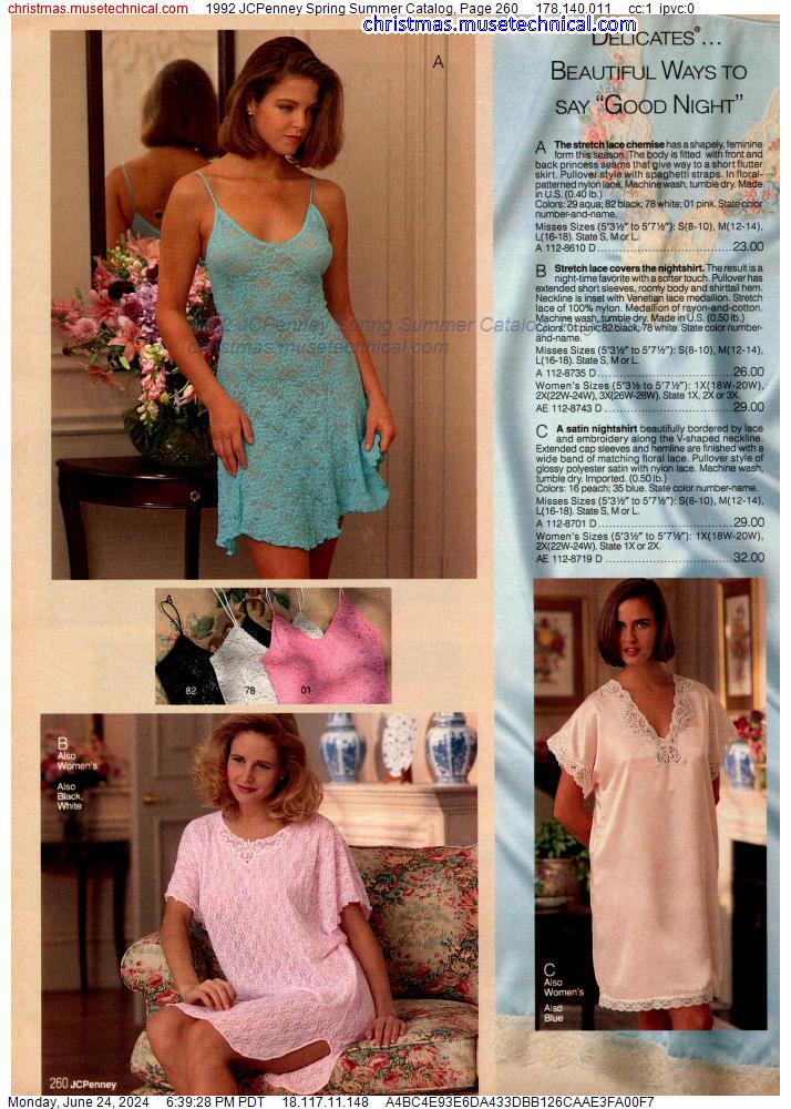 1992 JCPenney Spring Summer Catalog, Page 260