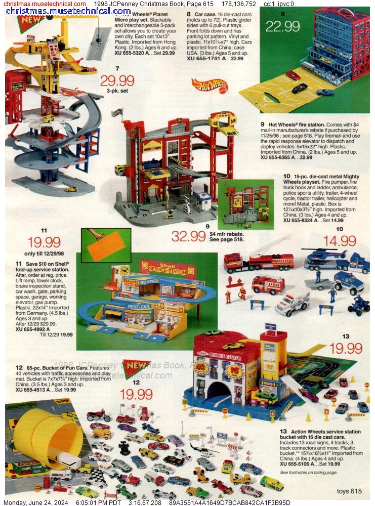 1998 JCPenney Christmas Book, Page 615