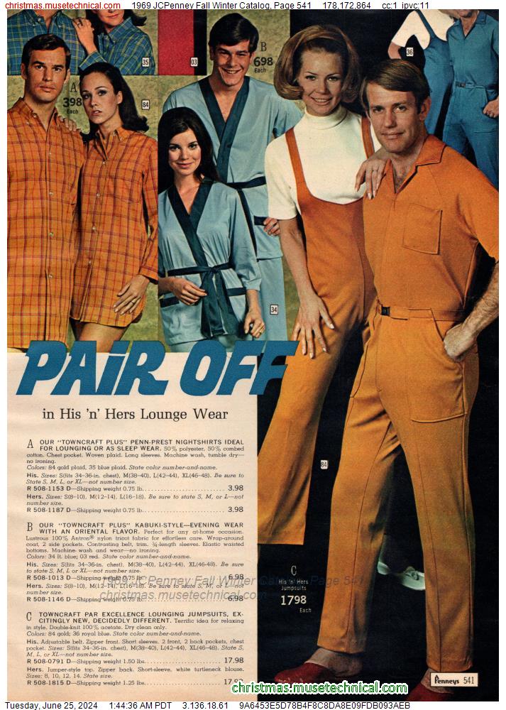1969 JCPenney Fall Winter Catalog, Page 541
