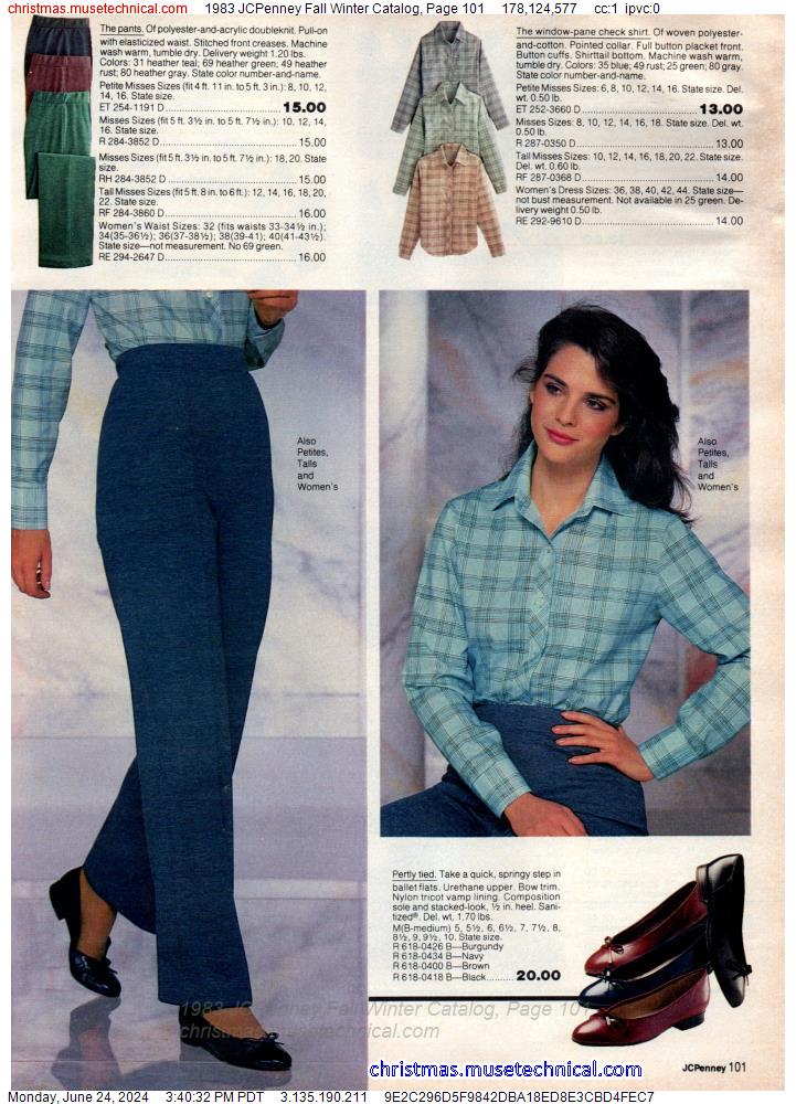 1983 JCPenney Fall Winter Catalog, Page 101