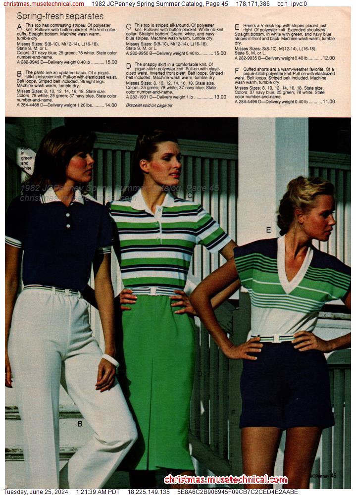 1982 JCPenney Spring Summer Catalog, Page 45