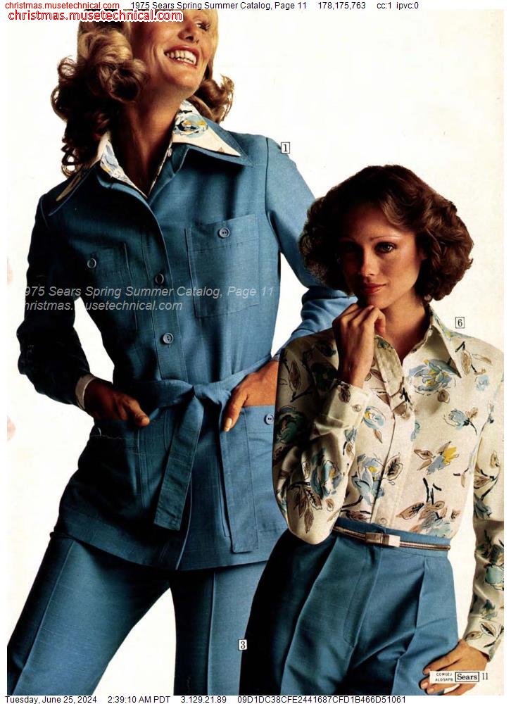 1975 Sears Spring Summer Catalog, Page 11