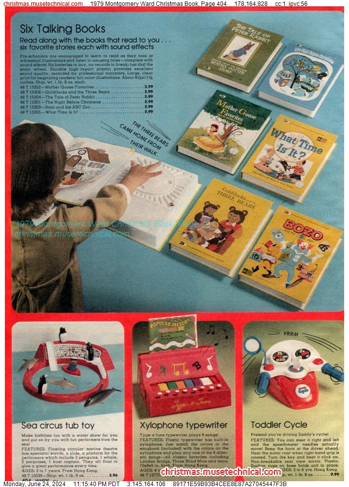 1979 Montgomery Ward Christmas Book, Page 404
