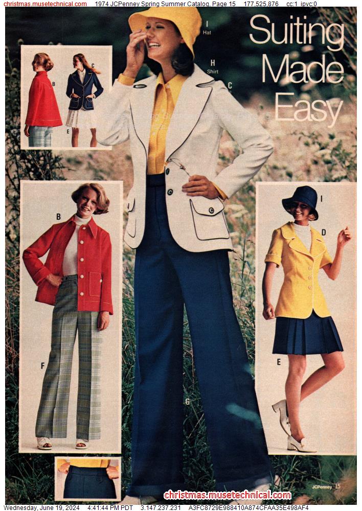 1974 JCPenney Spring Summer Catalog, Page 15