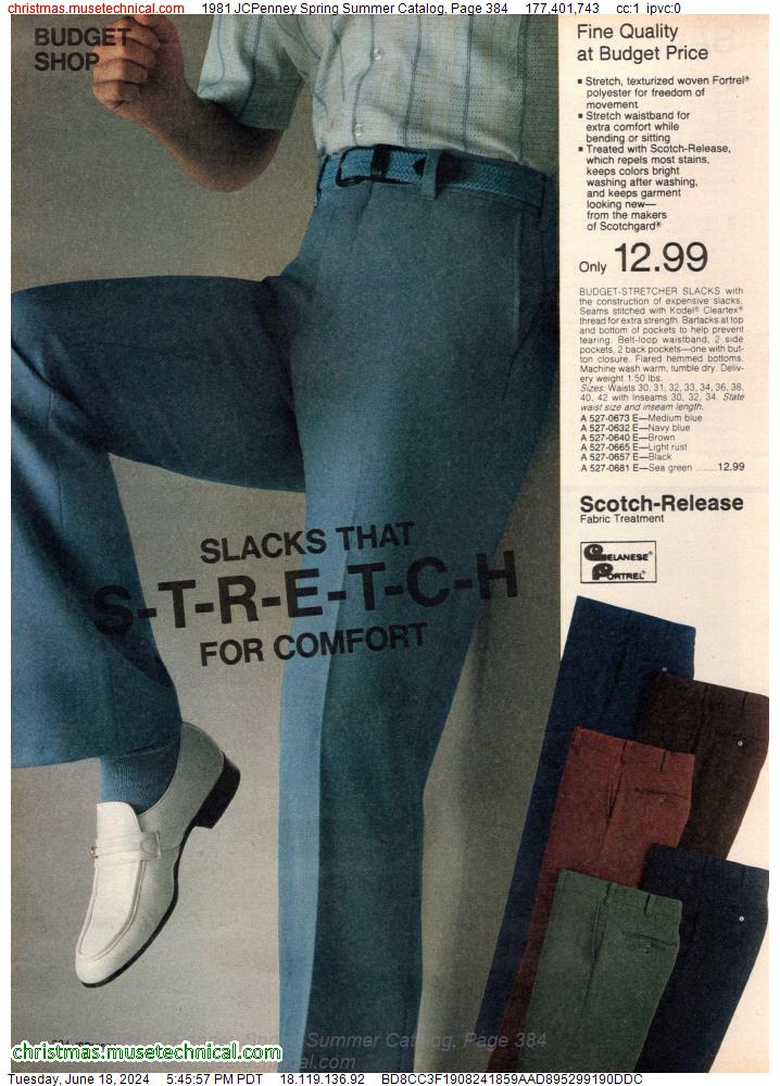 1981 JCPenney Spring Summer Catalog, Page 384