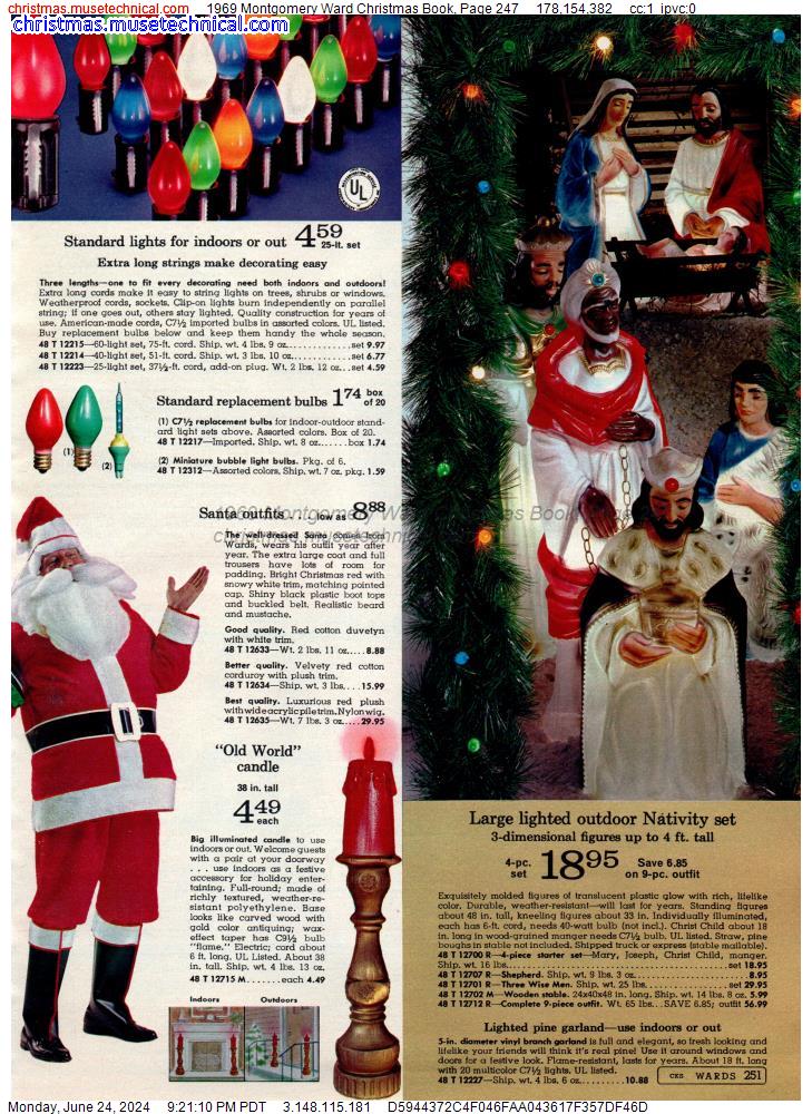 1969 Montgomery Ward Christmas Book, Page 247