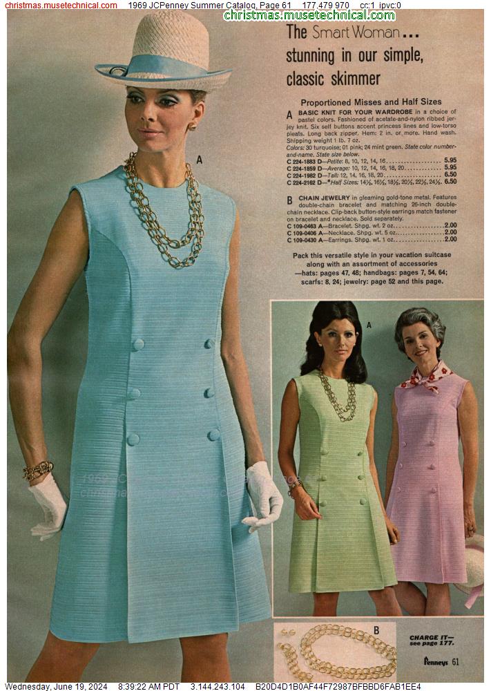 1969 JCPenney Summer Catalog, Page 61