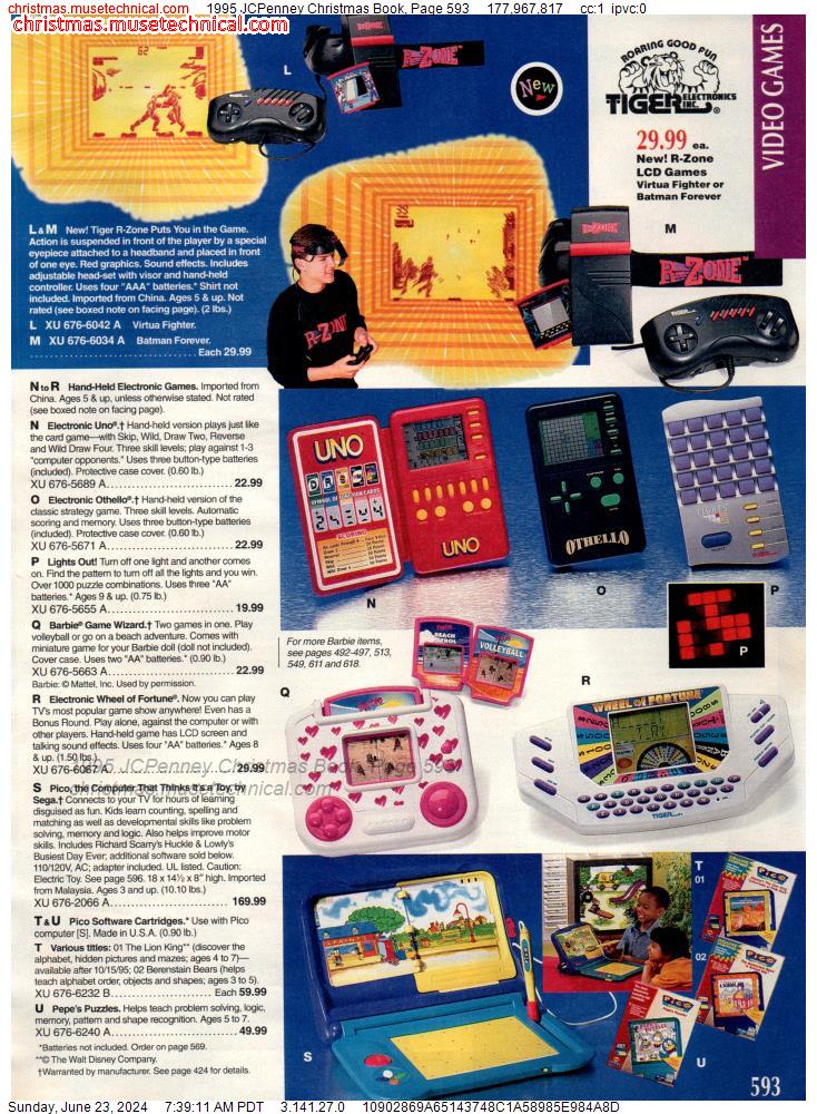 1995 JCPenney Christmas Book, Page 593