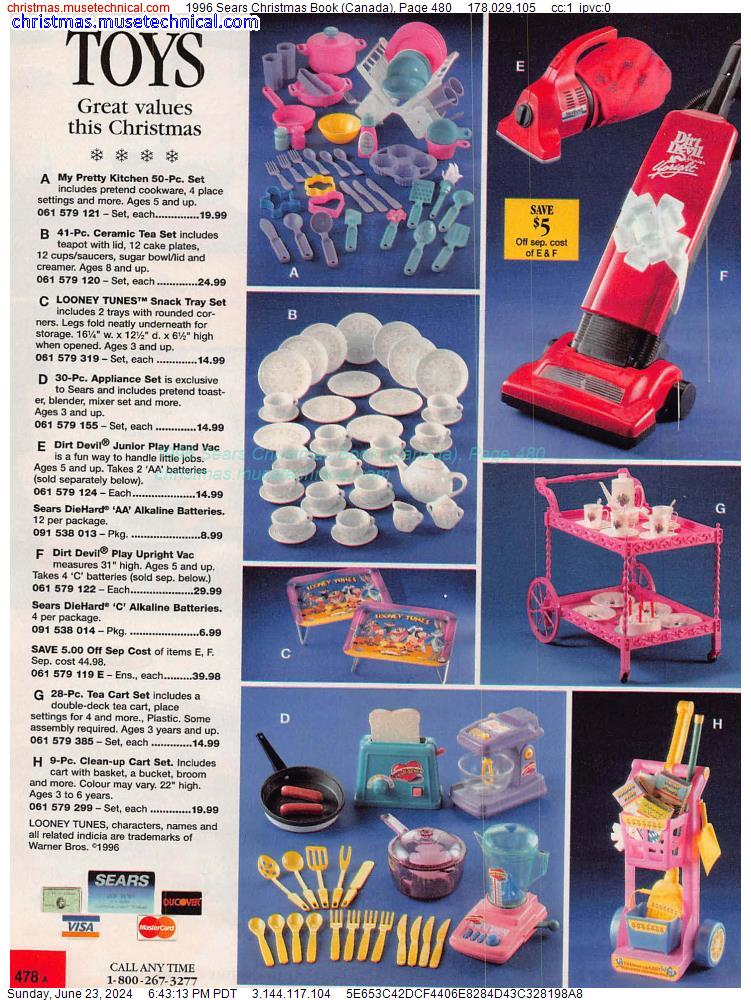 1996 Sears Christmas Book (Canada), Page 480