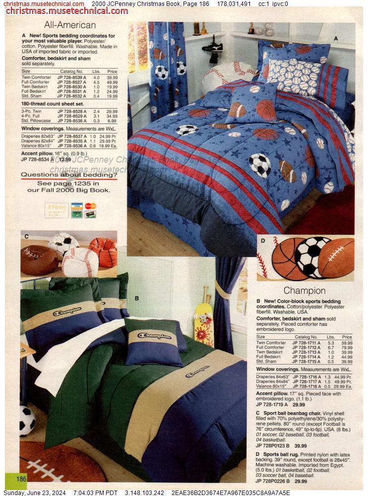 2000 JCPenney Christmas Book, Page 186