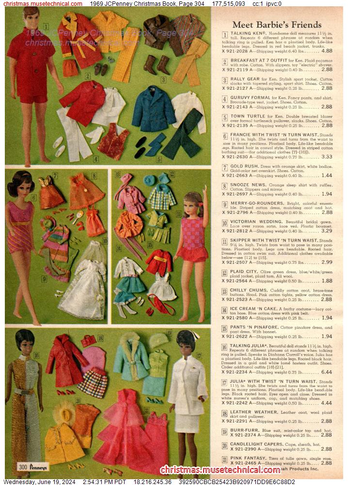 1969 JCPenney Christmas Book, Page 304