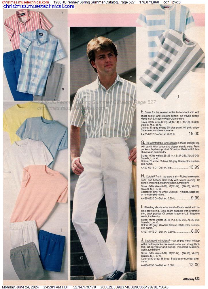 1986 JCPenney Spring Summer Catalog, Page 527