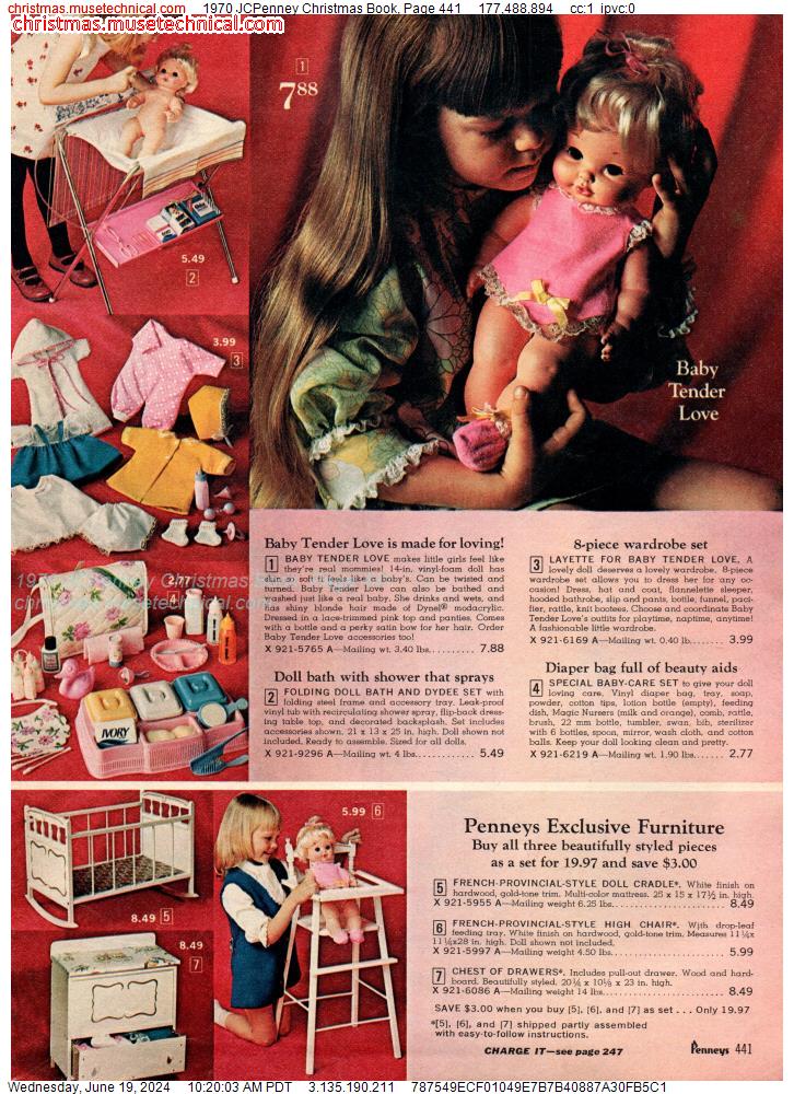1970 JCPenney Christmas Book, Page 441