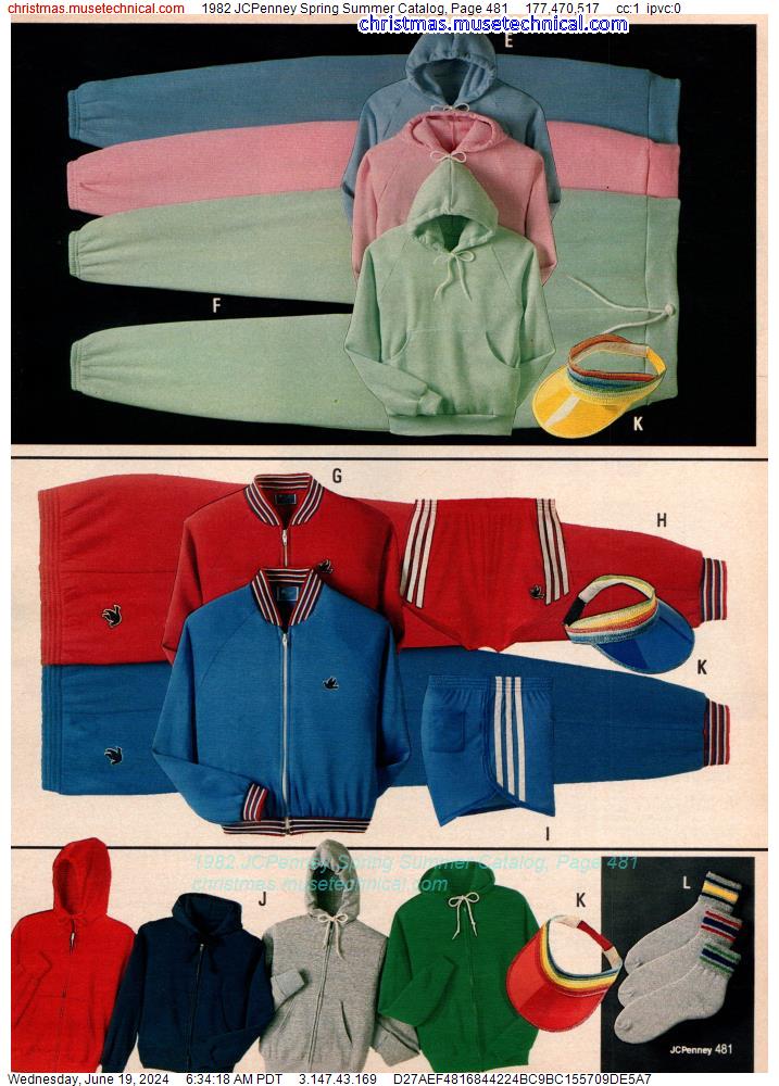 1982 JCPenney Spring Summer Catalog, Page 481