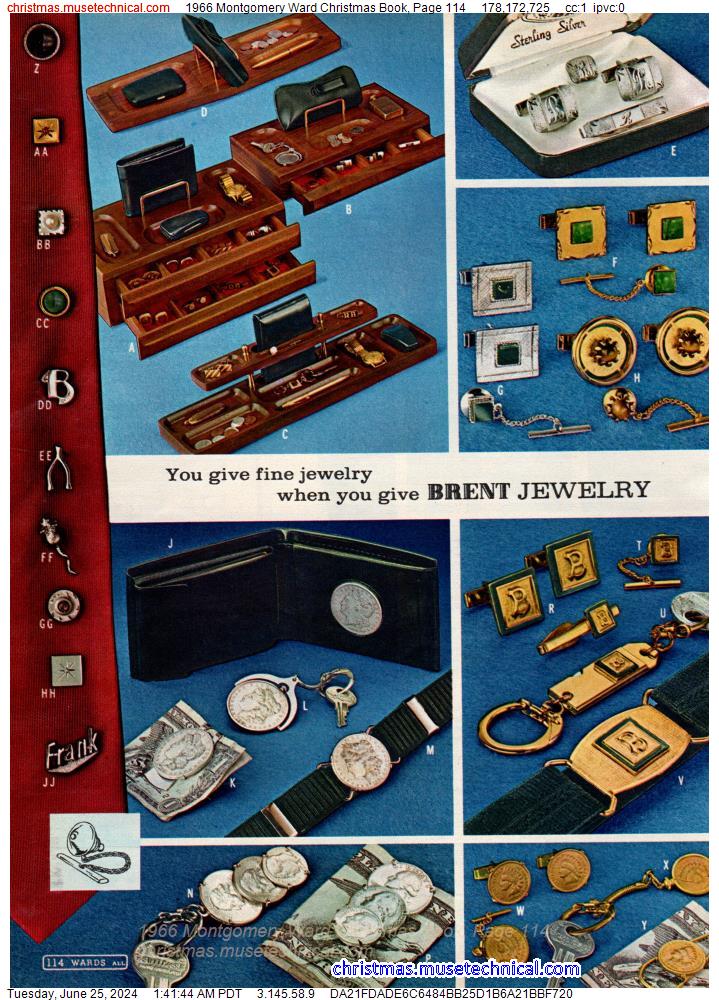 1966 Montgomery Ward Christmas Book, Page 114
