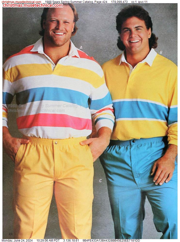 1988 Sears Spring Summer Catalog, Page 424