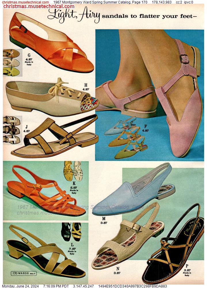 1967 Montgomery Ward Spring Summer Catalog, Page 170