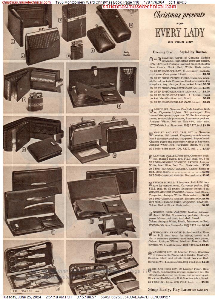 1960 Montgomery Ward Christmas Book, Page 110