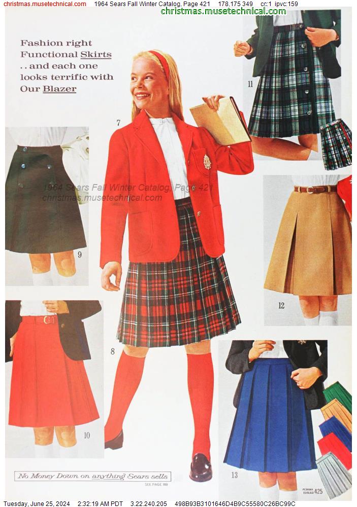 1964 Sears Fall Winter Catalog, Page 421