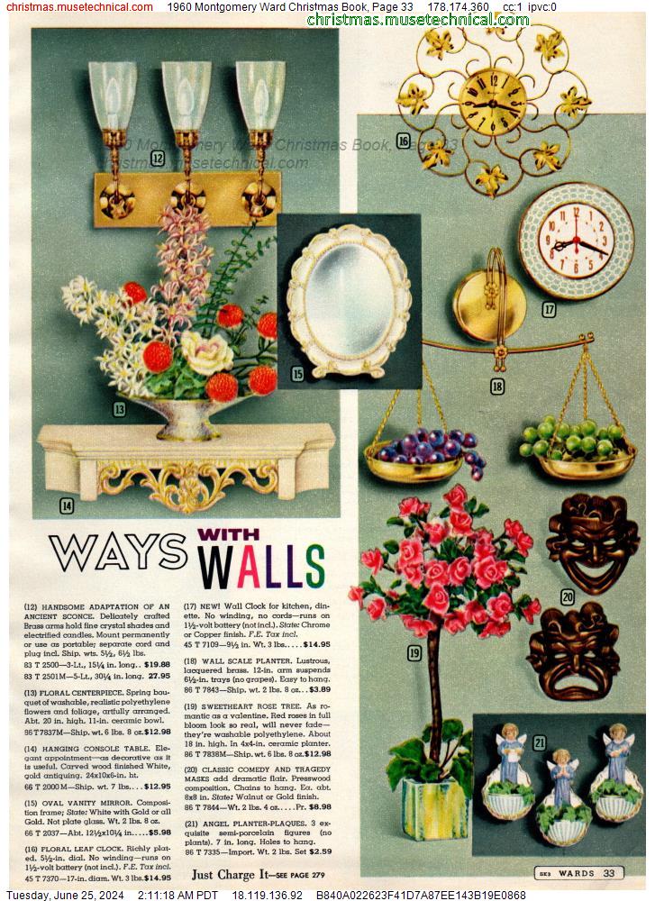 1960 Montgomery Ward Christmas Book, Page 33