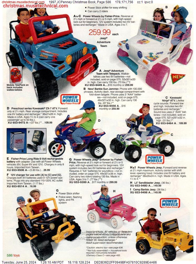 1997 JCPenney Christmas Book, Page 586