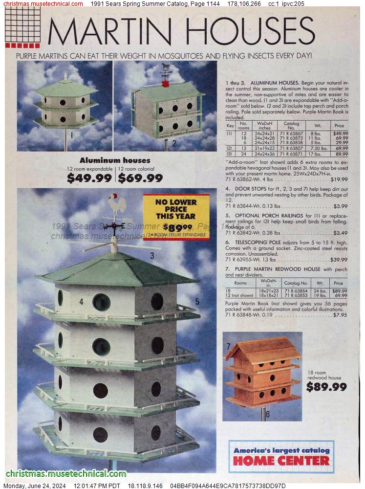 1991 Sears Spring Summer Catalog, Page 1144