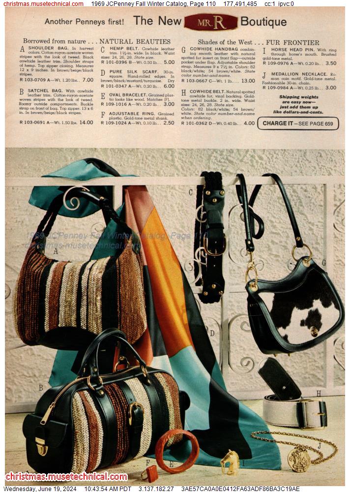 1969 JCPenney Fall Winter Catalog, Page 110
