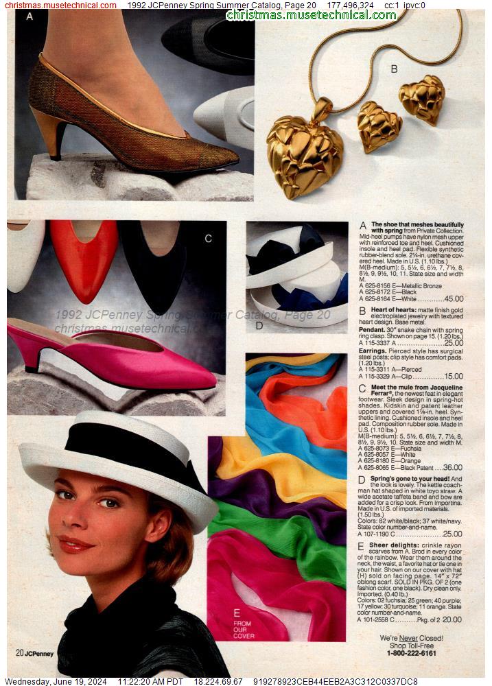 1992 JCPenney Spring Summer Catalog, Page 20