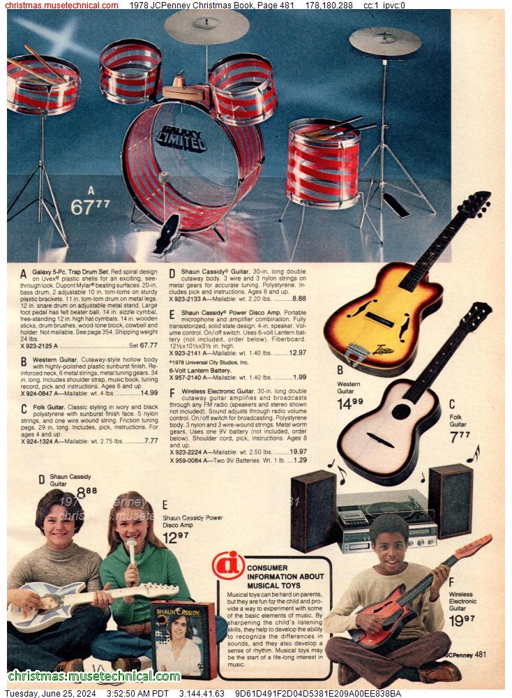 1978 JCPenney Christmas Book, Page 481