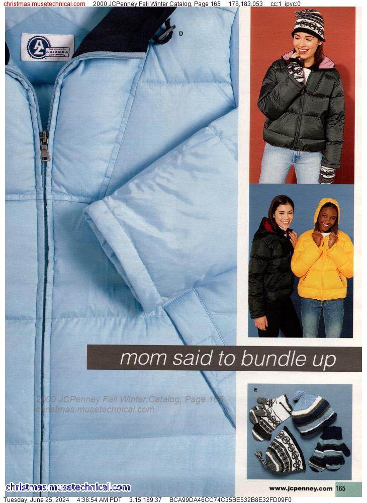2000 JCPenney Fall Winter Catalog, Page 165