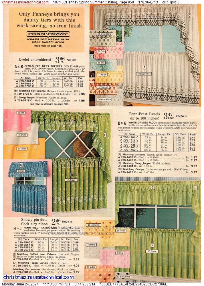 1971 JCPenney Spring Summer Catalog, Page 950