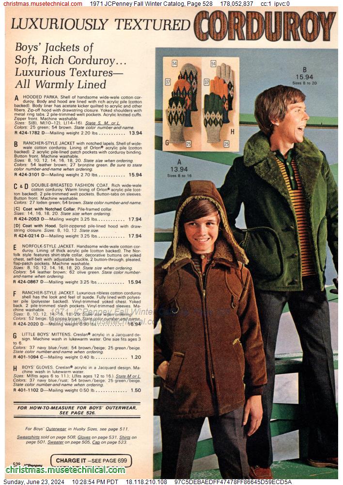 1971 JCPenney Fall Winter Catalog, Page 528
