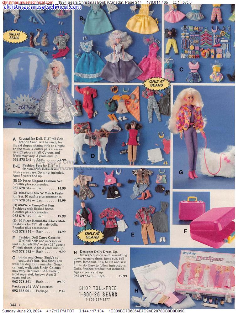 1994 Sears Christmas Book (Canada), Page 344