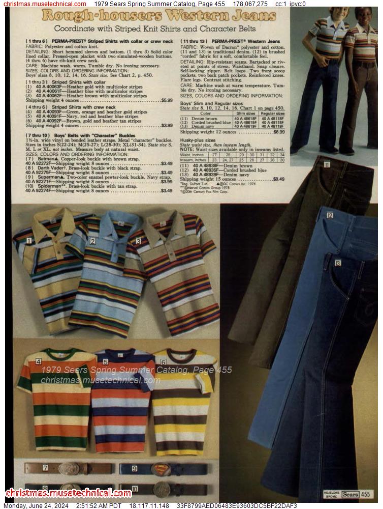 1979 Sears Spring Summer Catalog, Page 455