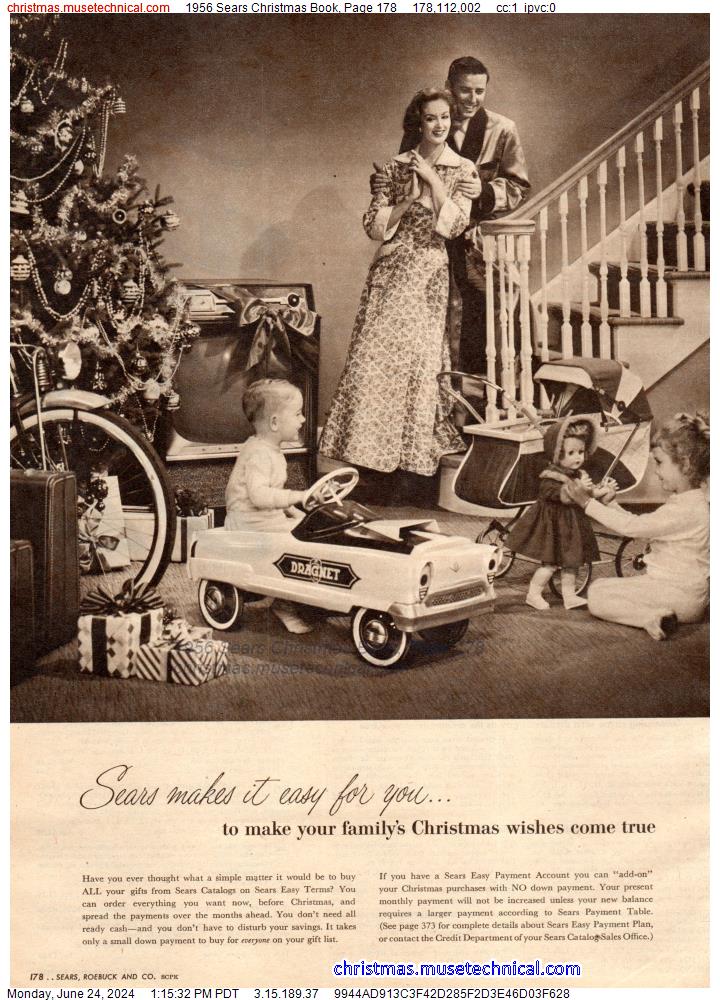 1956 Sears Christmas Book, Page 178