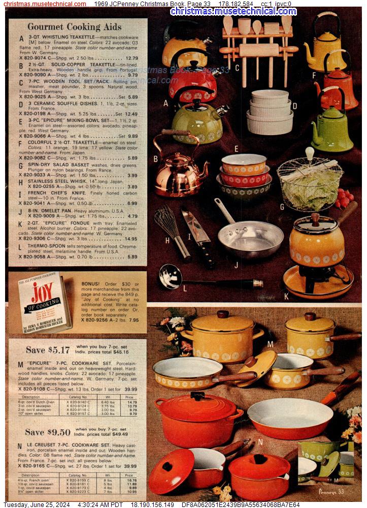 1969 JCPenney Christmas Book, Page 33