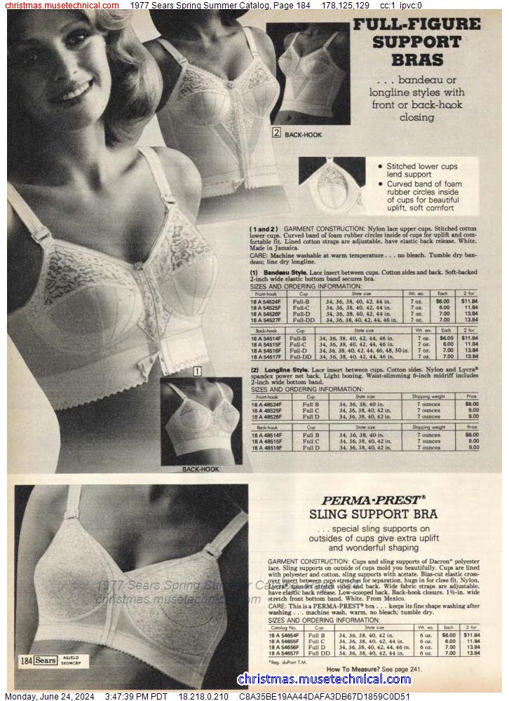 1977 Sears Spring Summer Catalog, Page 184