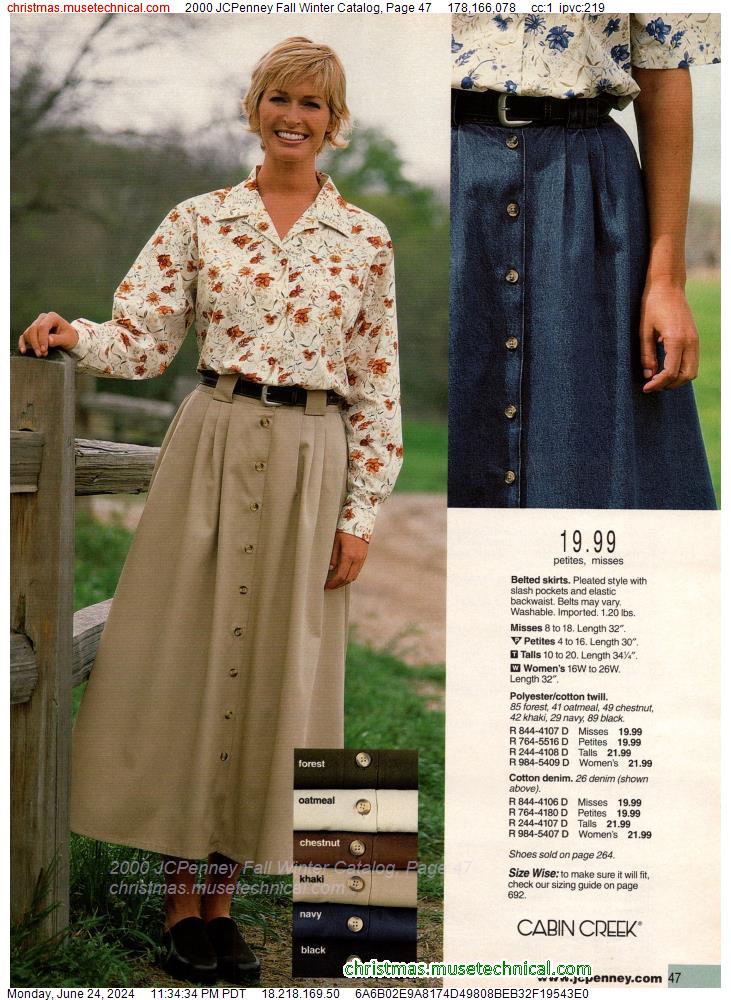 2000 JCPenney Fall Winter Catalog, Page 47