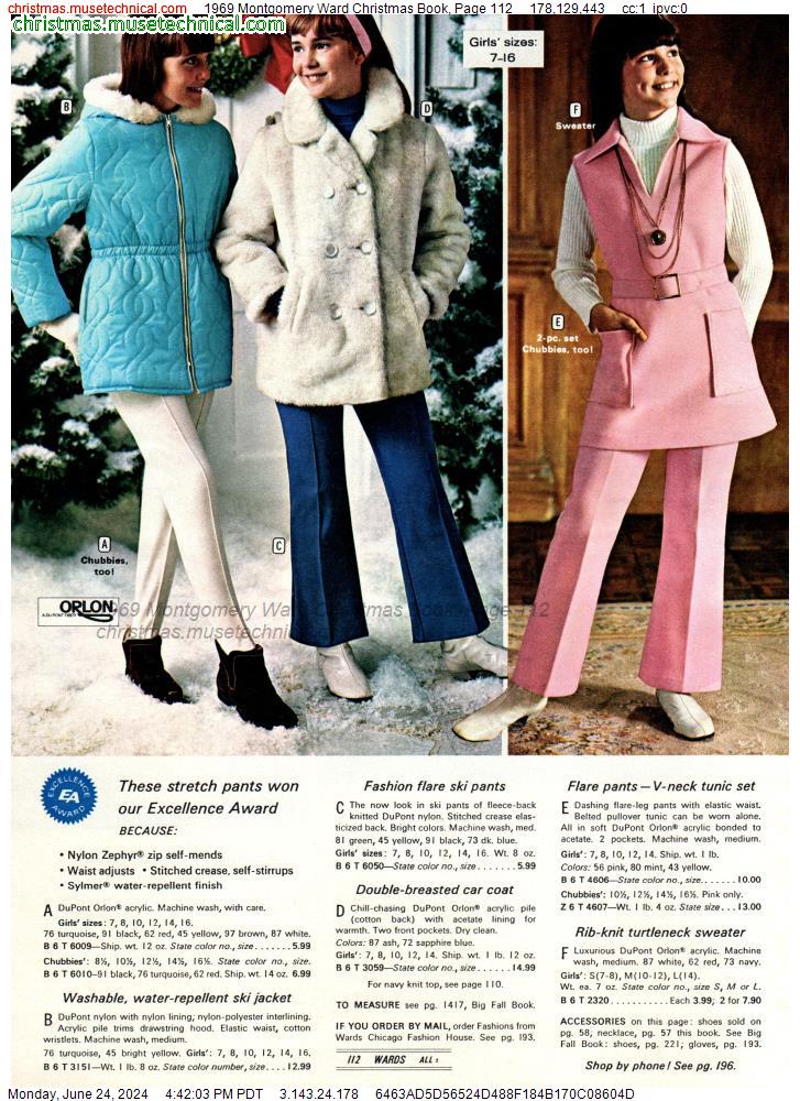 1969 Montgomery Ward Christmas Book, Page 112