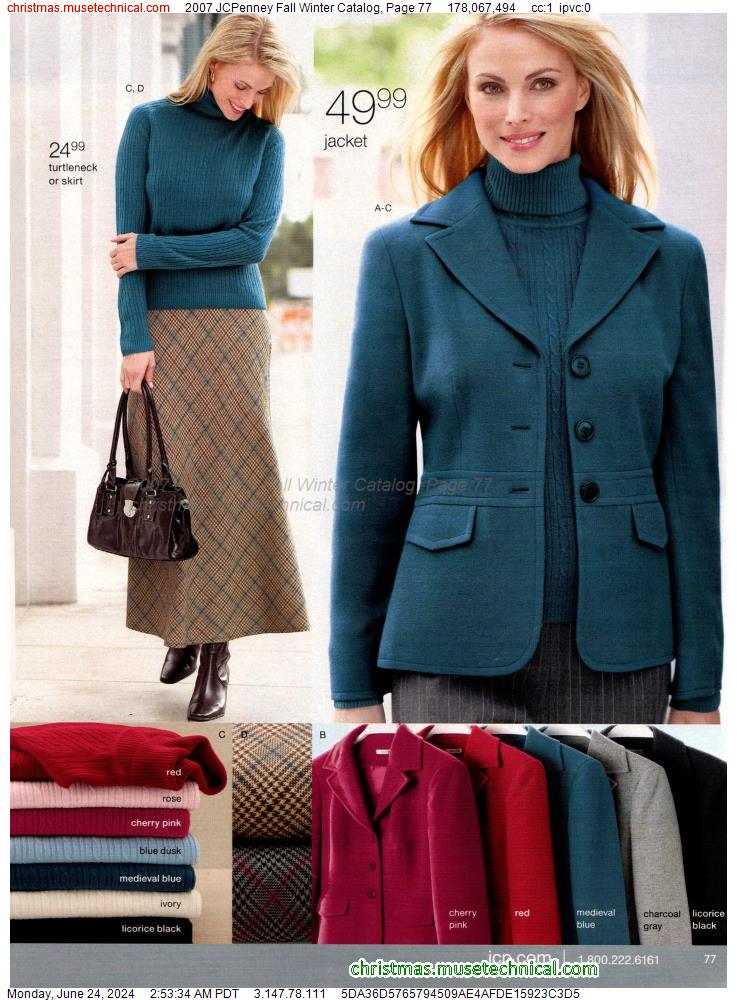 2007 JCPenney Fall Winter Catalog, Page 77