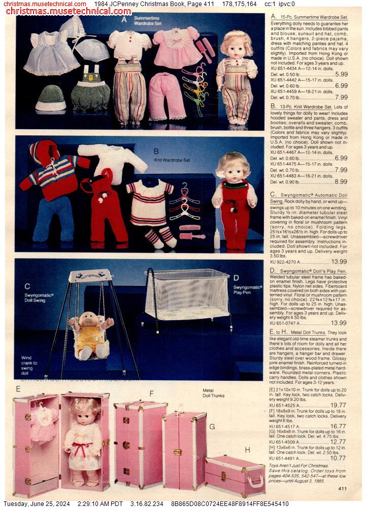 1984 JCPenney Christmas Book, Page 411