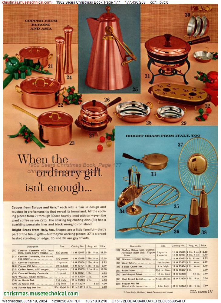 1962 Sears Christmas Book, Page 177