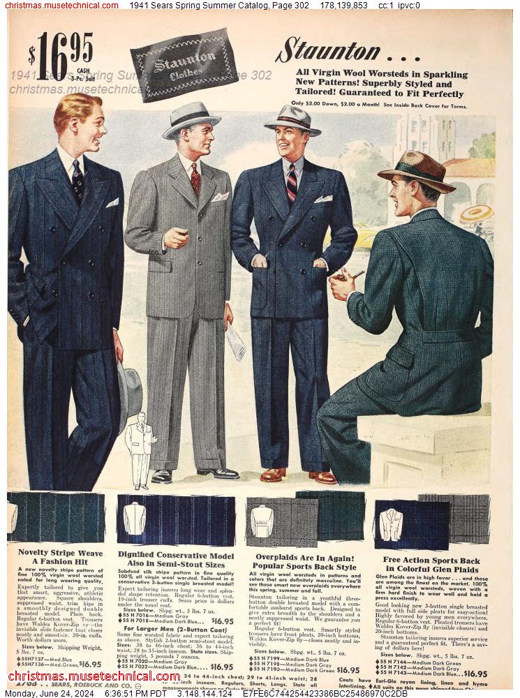1941 Sears Spring Summer Catalog, Page 302