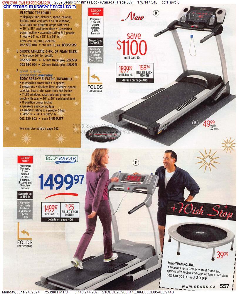 2009 Sears Christmas Book (Canada), Page 587