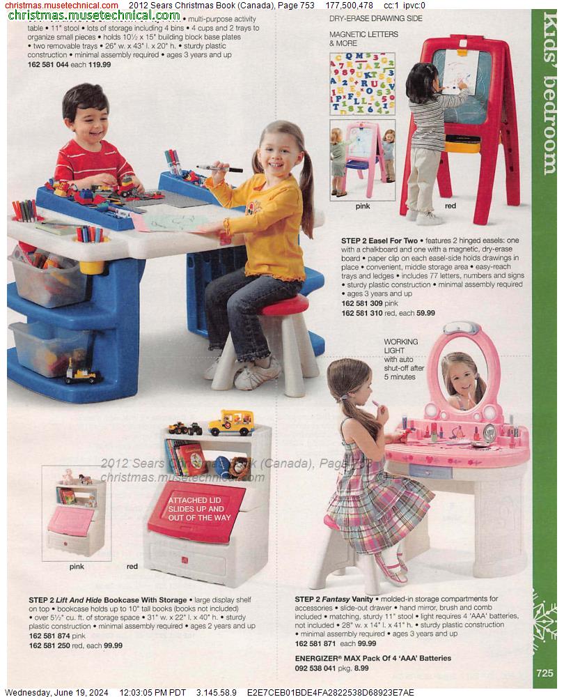 2012 Sears Christmas Book (Canada), Page 753