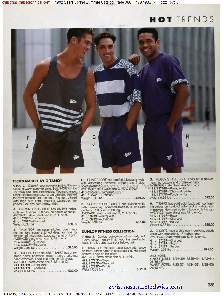1992 Sears Spring Summer Catalog, Page 386