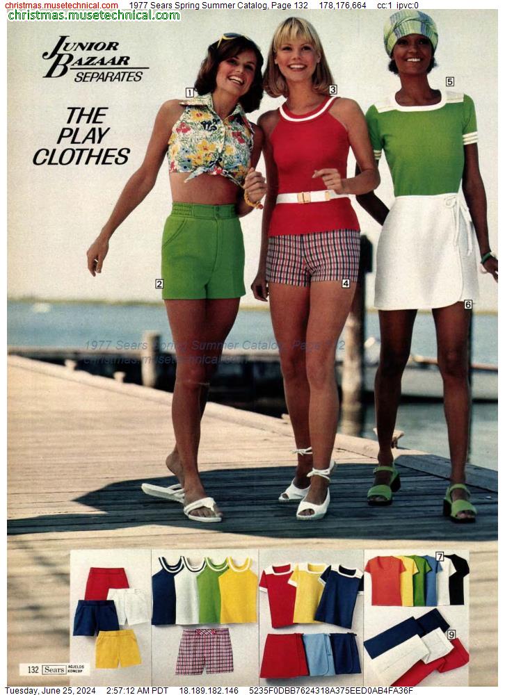1977 Sears Spring Summer Catalog, Page 132