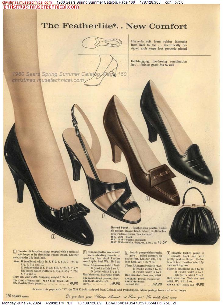 1960 Sears Spring Summer Catalog, Page 160