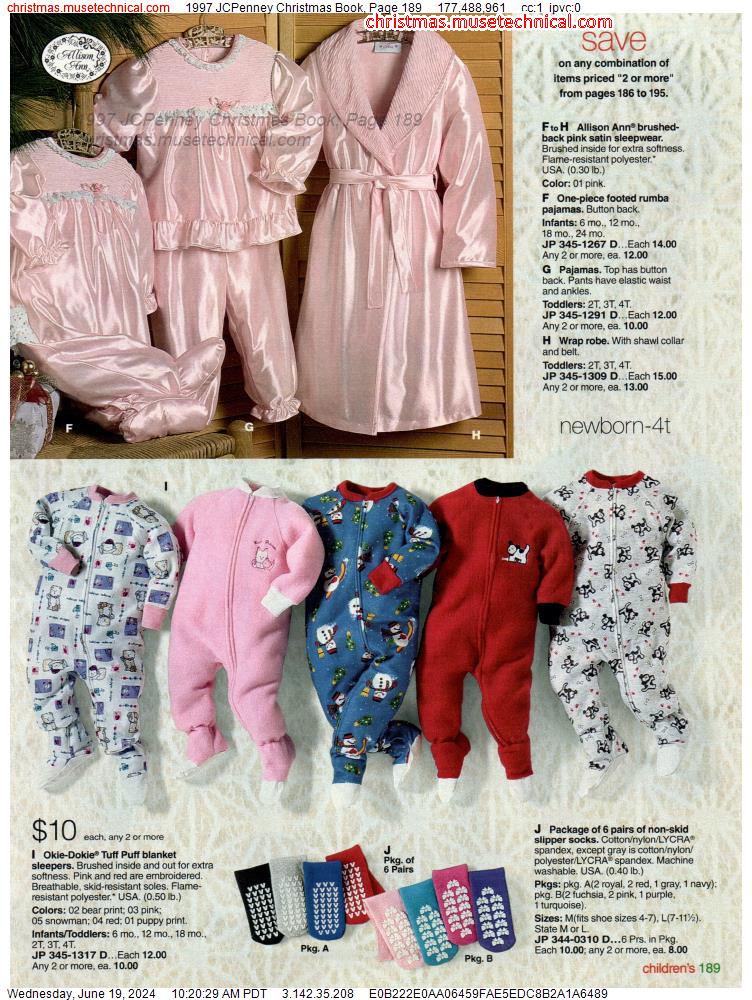 1997 JCPenney Christmas Book, Page 189