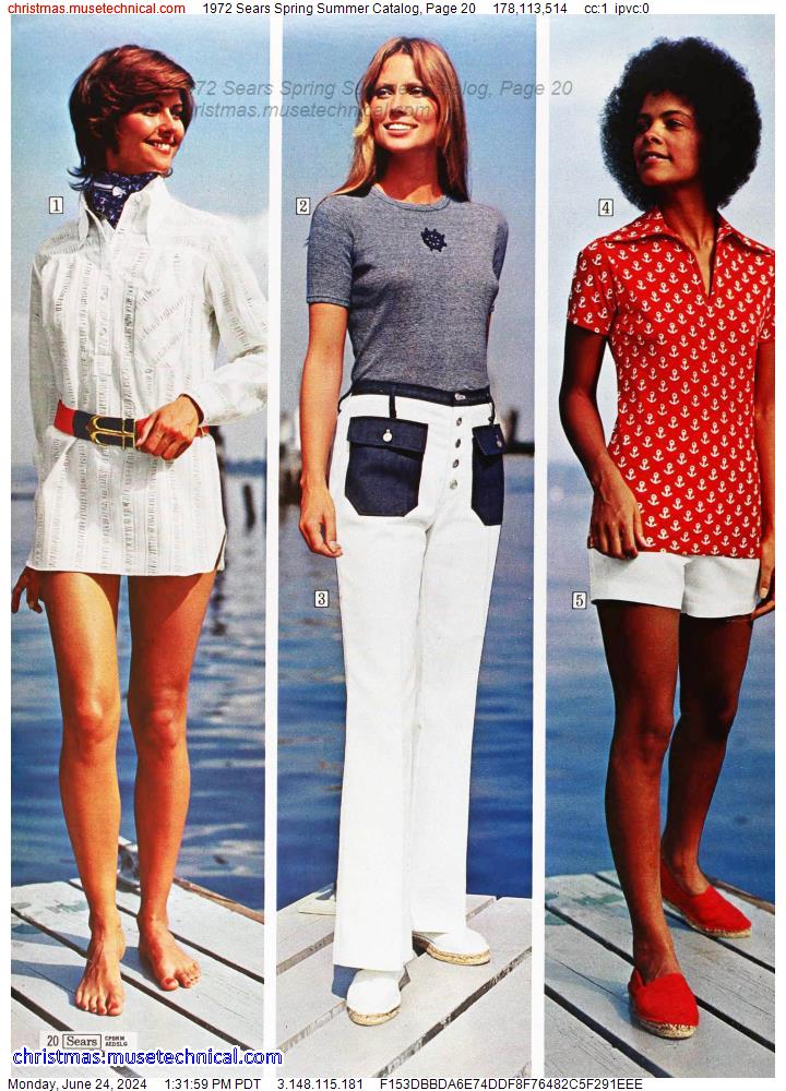 1972 Sears Spring Summer Catalog, Page 20